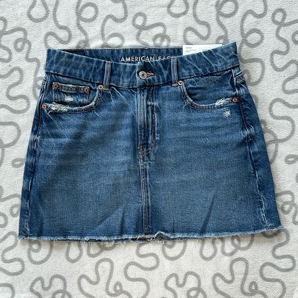 American Eagle Curvy Perfect Mini Skirt